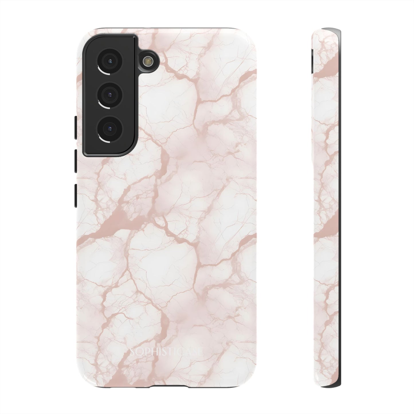 Marble Opulence in Neutral Beige - Tough Phone Case