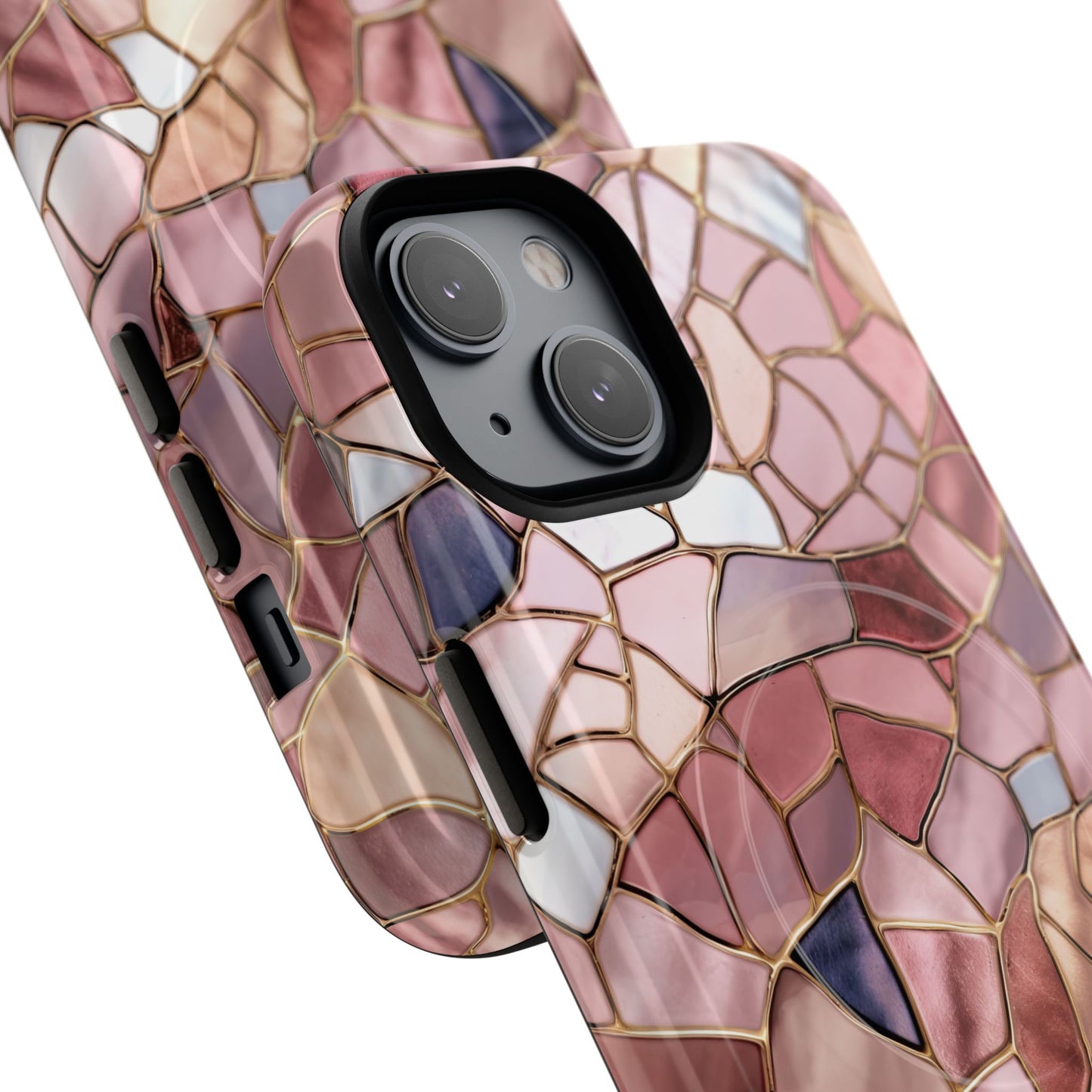 Rose' Runway in Pink Mosaic - Magsafe Case