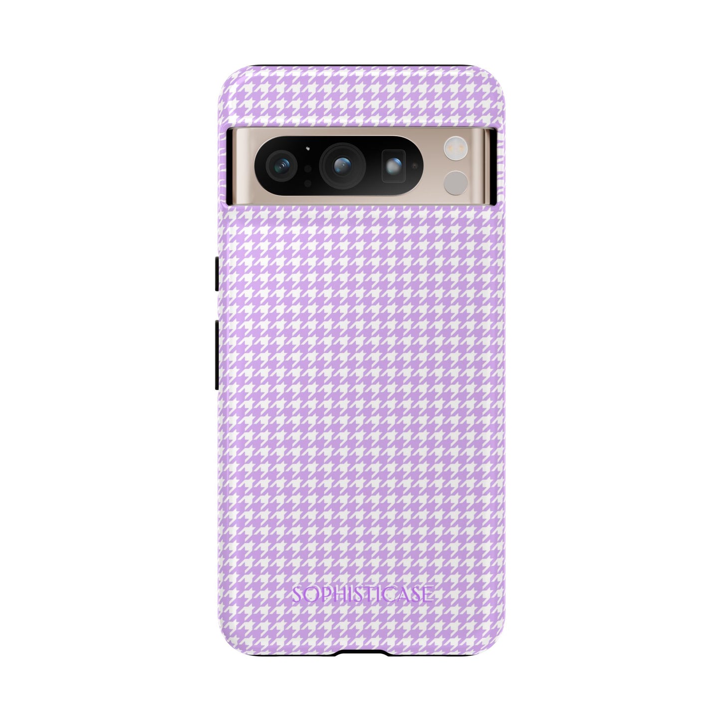 Tough Case - Houndstooth in Pastel Purple