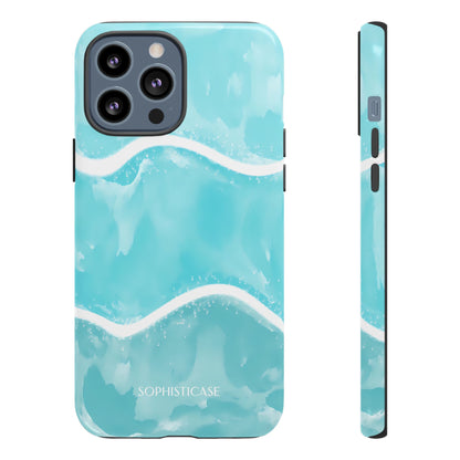 Serenity in Aqua - iPhone Case