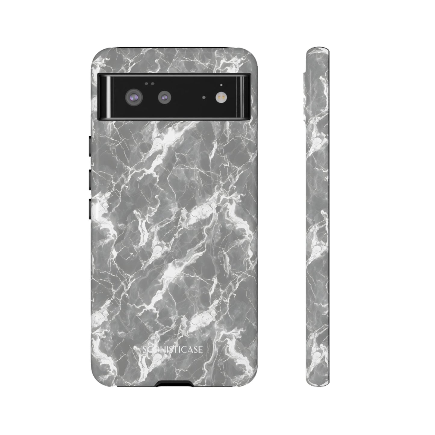 Marble Crush in Charcoal Grey - Google Pixel Case