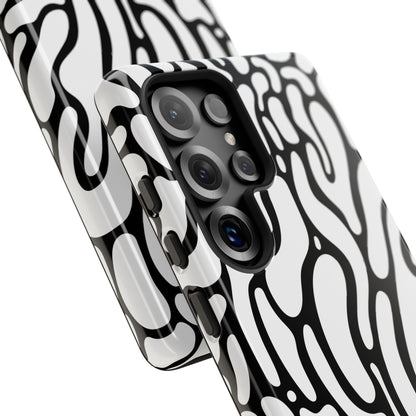 Dark Thoughts in Onyx - Tough Phone Case