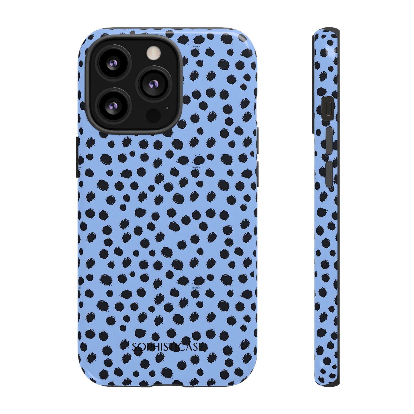 Cheetahs and Liars in Blue - iPhone Case