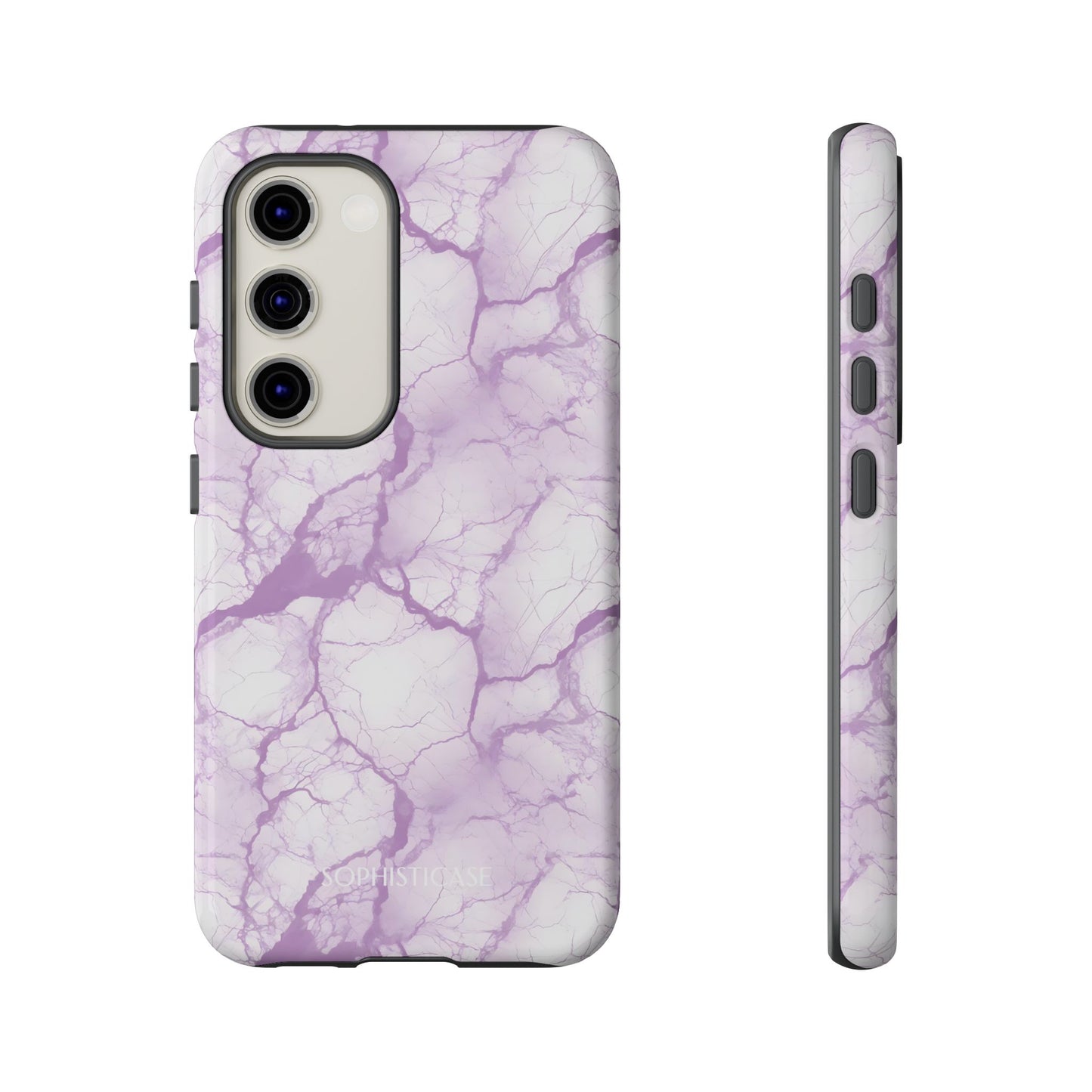 Marble Opulence in Purple - Tough Phone Case