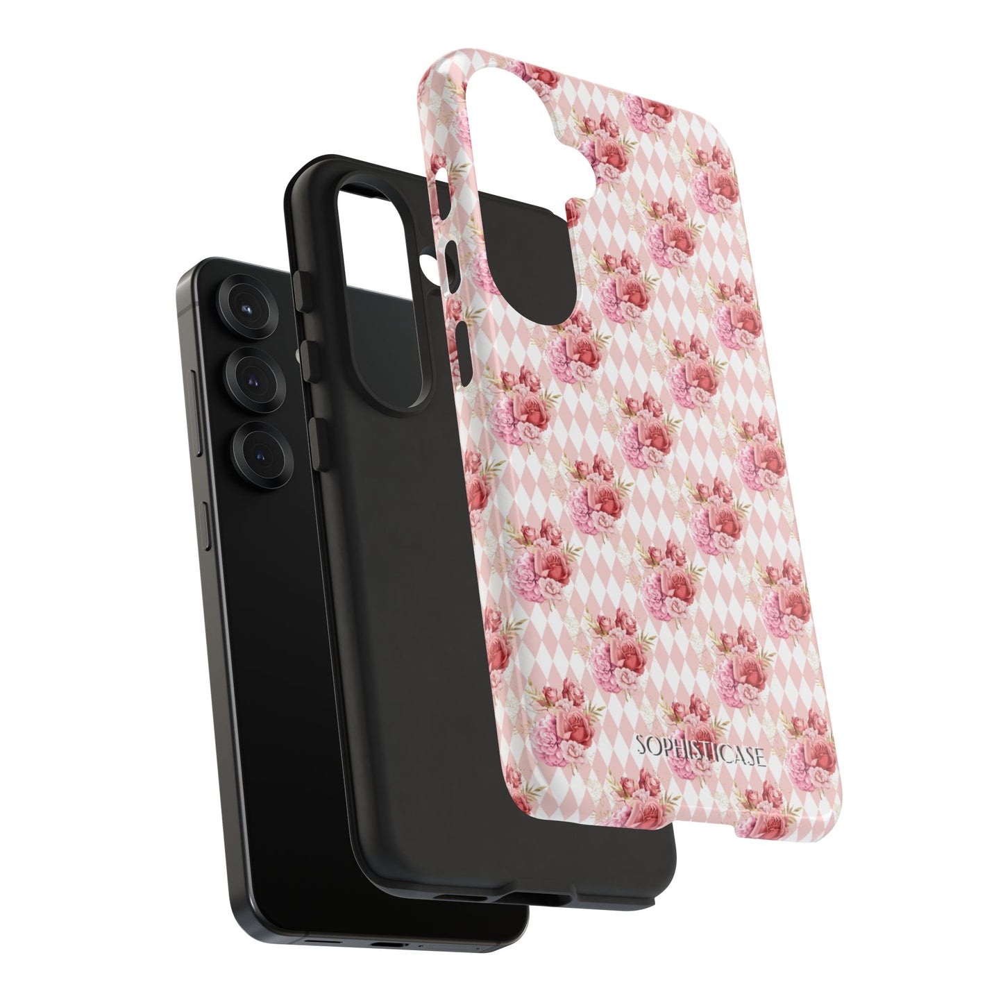 Rose Diamond Romance in Juliette - Tough Phone Case