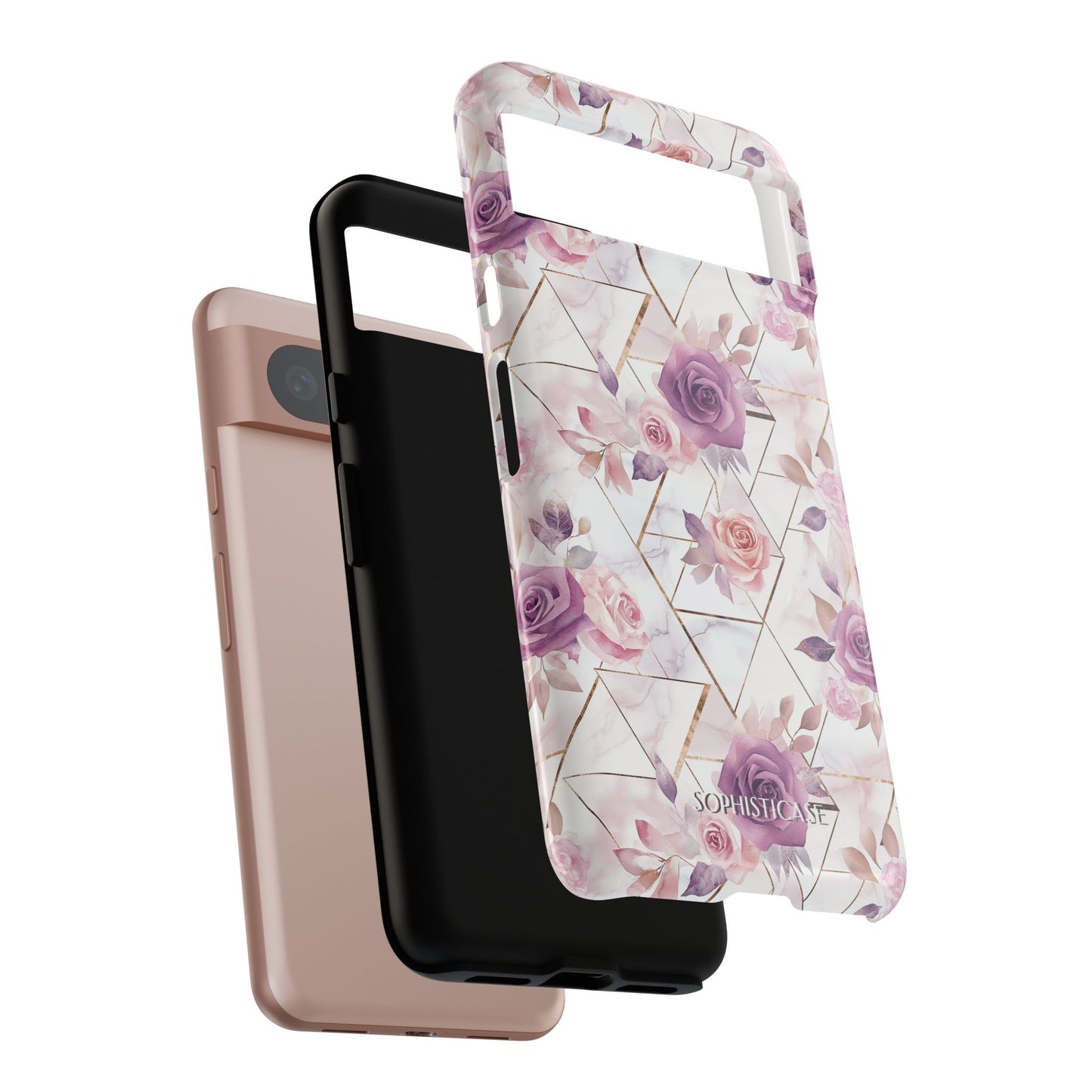 Royal Floral in Rose Royale - Tough Phone Case