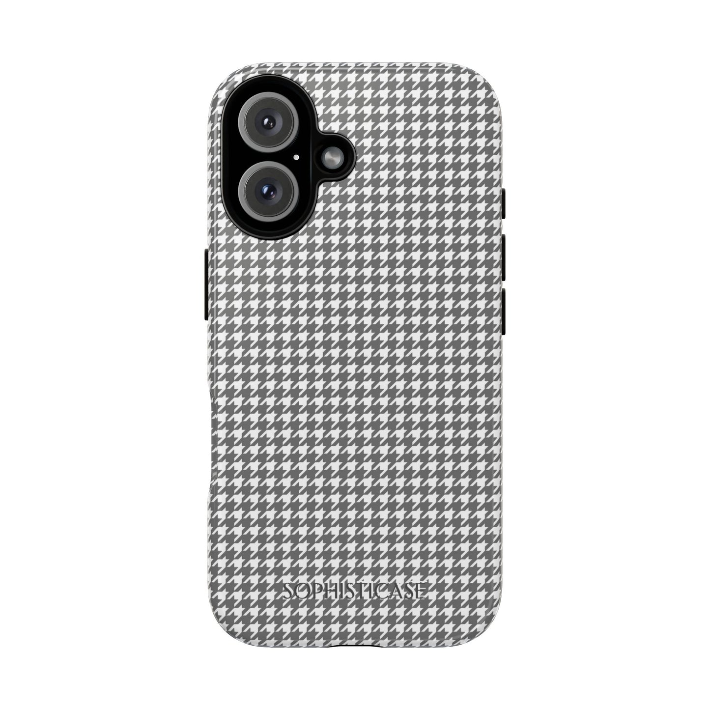 Tough Case - Houndstooth in Grey