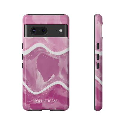 Serenity in Plum Purple - Drop Proof Phone Case for Google Pixel