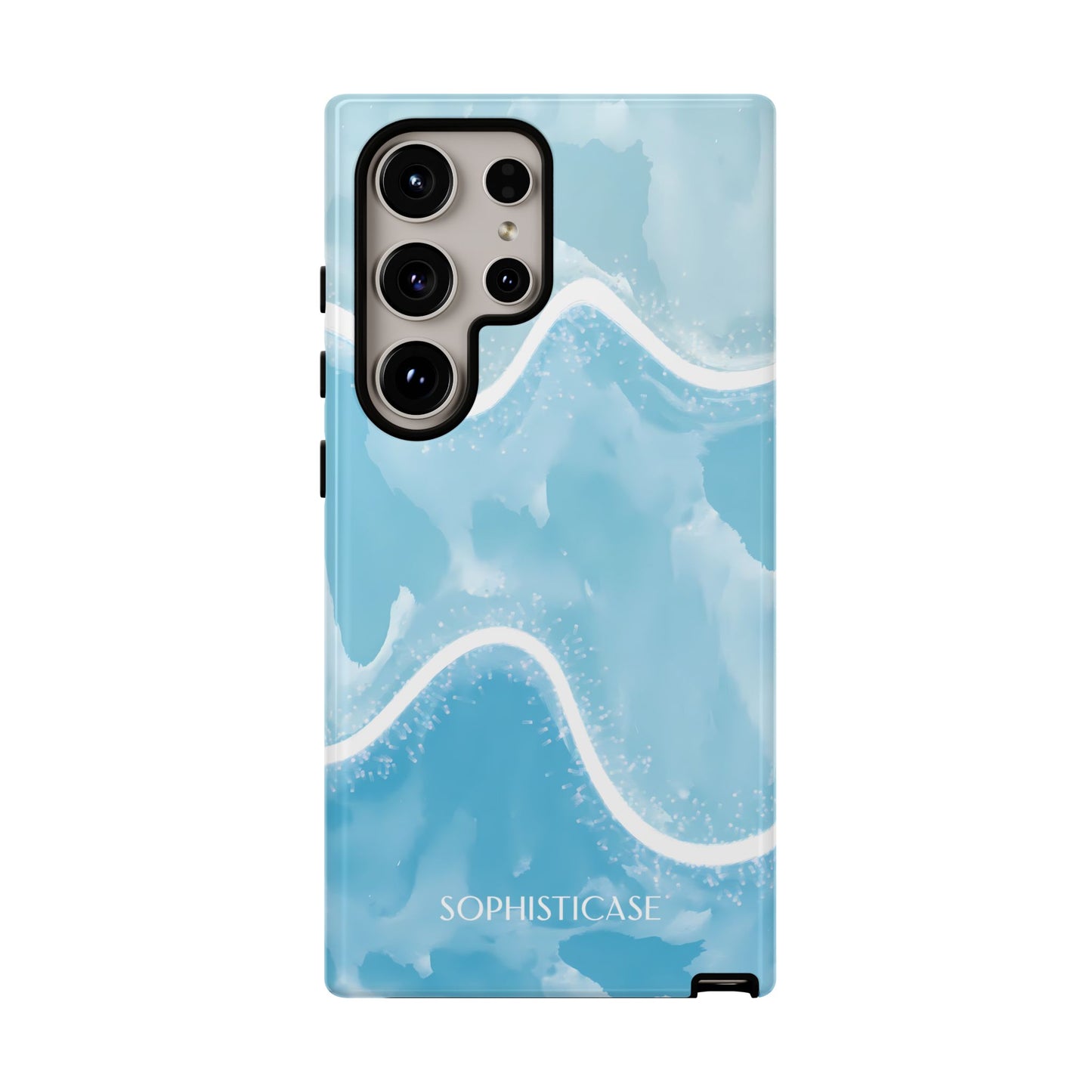 Serenity in Blue - Drop Proof Phone Case for iPhone, Samsung Galaxy and Google Pixel