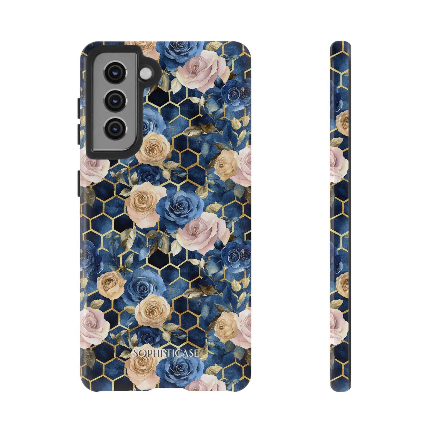 Royal Floral in Midnight Rose - Tough Phone Case