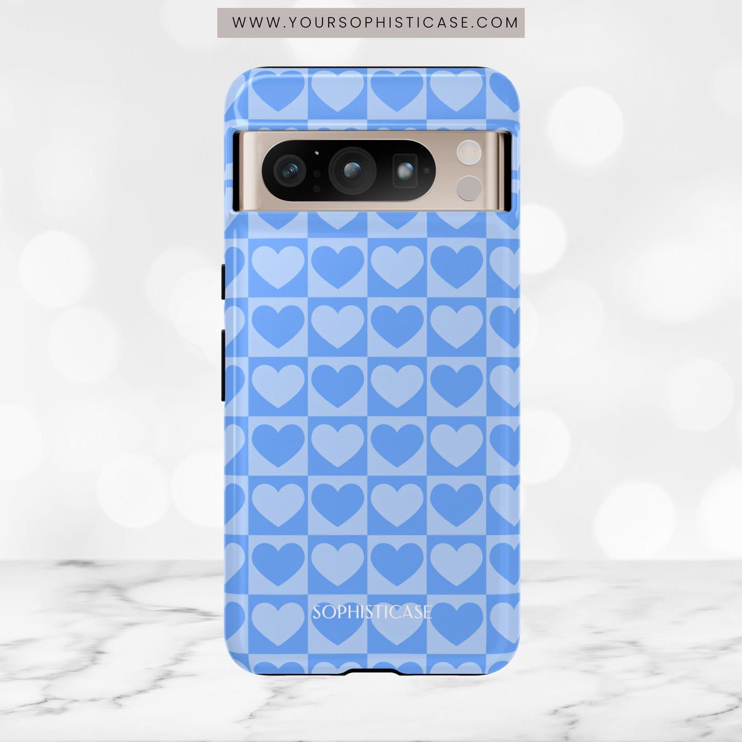 Tough Love in Blue - Tough Phone Case
