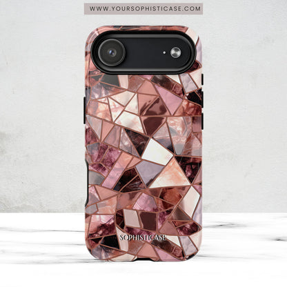 Rose' Runway in Merlot Mosaic - Magsafe Case