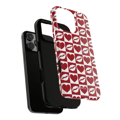 Belle Amie in Red - iPhone Case, Samsung Galaxy Case, Google Pixel Case