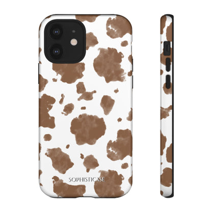Holy Cow in Brown - Tough Phone Case