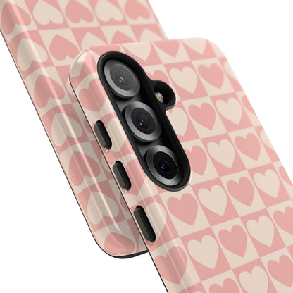 Tough Love in Pink - Tough Phone Case