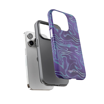 Cosmic Gold in Blue & Purple - iPhone Case, Samsung Galaxy Case, Google Pixel Case
