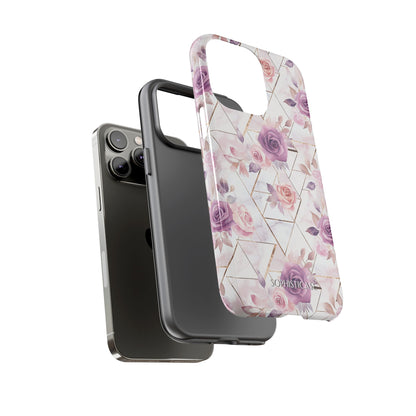Royal Floral in Rose Royale - Tough Phone Case