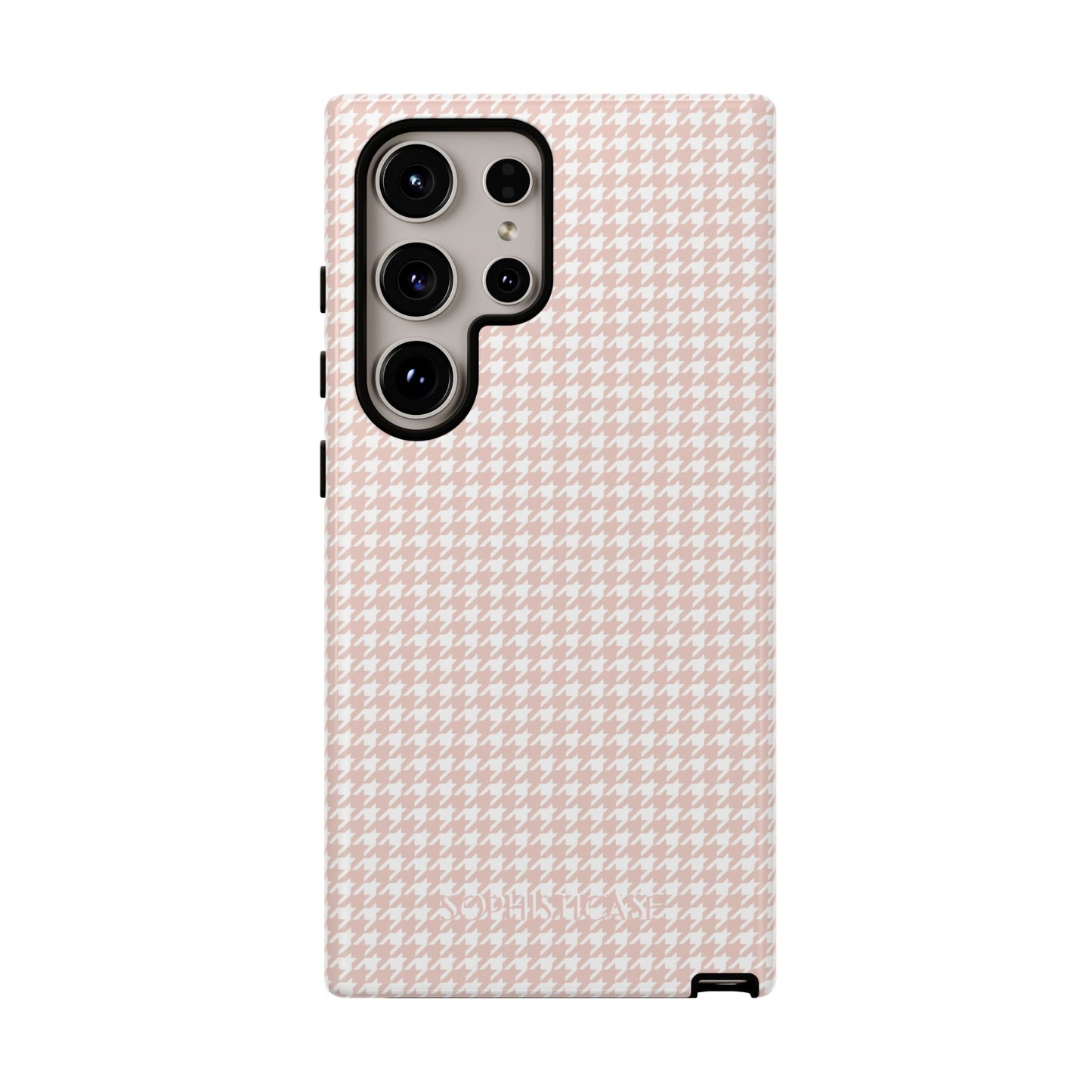 Tough Case - Houndstooth in Neutral