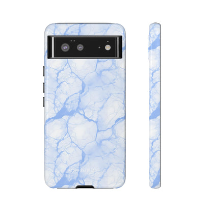 Marble Opulence in Blue - Tough Phone Case