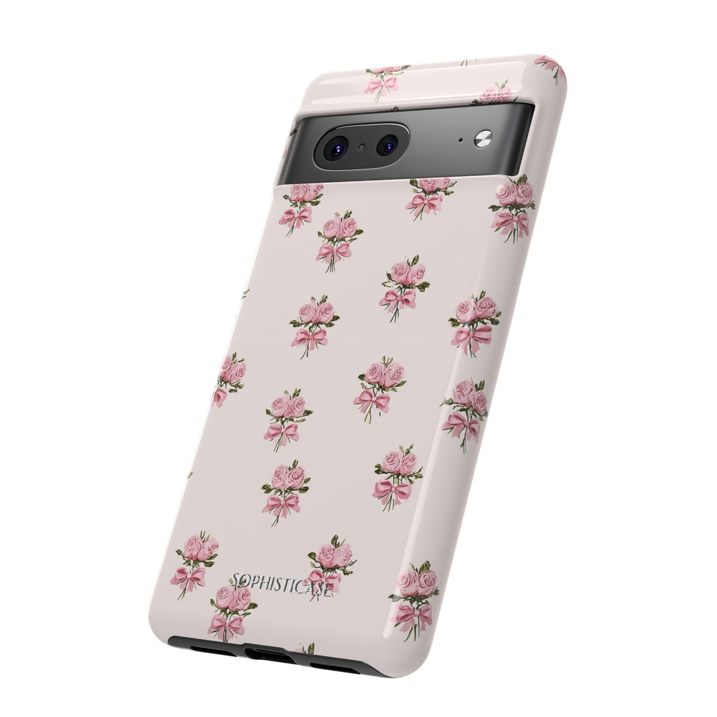 The Sweetest Thing in Coquette Rose Bouquet - iPhone Case, Samsung Galaxy Case, Google Pixel Case