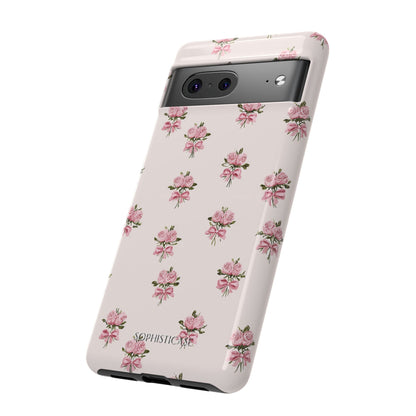 The Sweetest Thing in Coquette Rose Bouquet - iPhone Case, Samsung Galaxy Case, Google Pixel Case