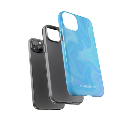 Liquid Magic in Blue - Drop Proof Phone Case for iPhone