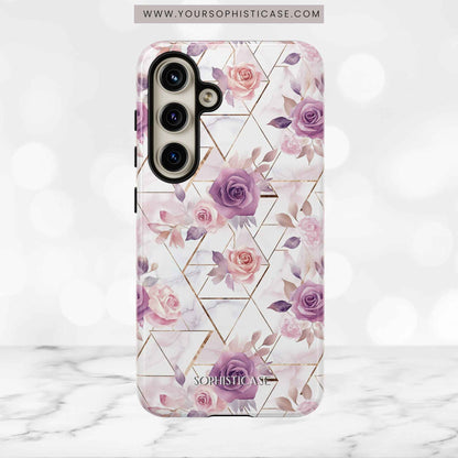 Royal Floral in Rose Royale - Tough Phone Case