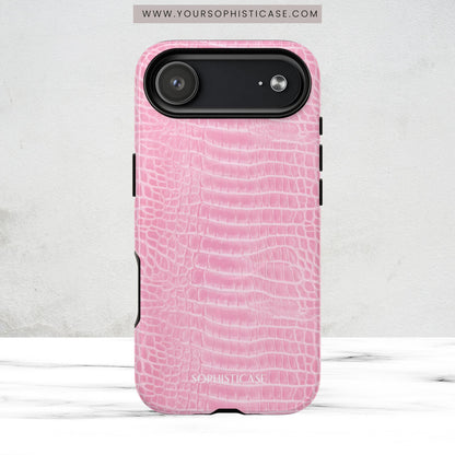Luxe Leather in Pink - Magsafe Case