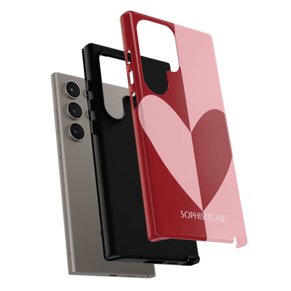 Be Mine in Red and Pink - iPhone Case, Samsung Galaxy Case, Google Pixel Case