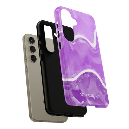 Serenity in Deep Purple - Protective Phone Case for Samsung Galaxy