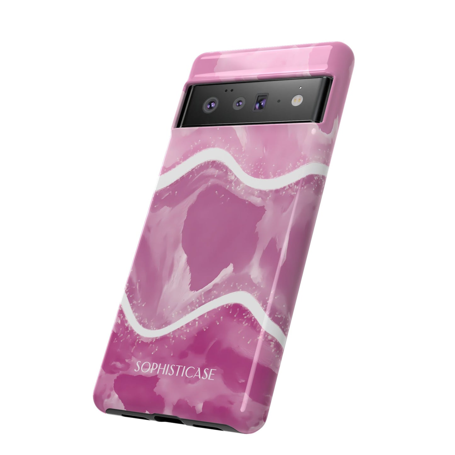 Serenity in Plum Purple - Drop Proof Phone Case for Google Pixel