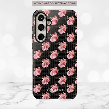 Rose Diamond Romance in Vivienne - Tough Phone Case