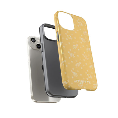 Turtle Island in Yellow - Tough iPhone Case