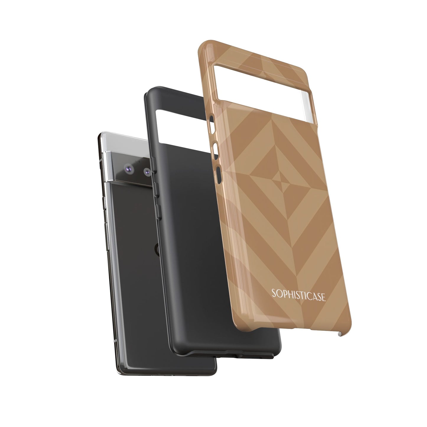 Zenergy in Brown - Drop Proof Phone Case for Google Pixel