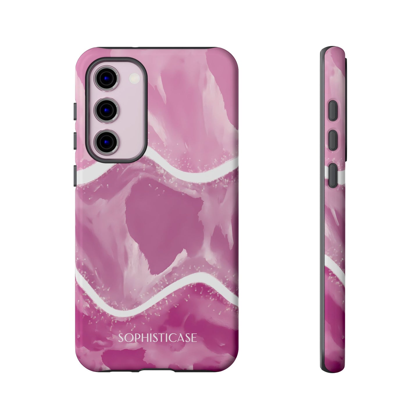 Serenity in Plum Purple - Drop Proof Phone Case for Samsung Galaxy