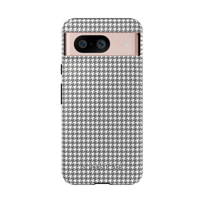 Tough Case - Houndstooth in Grey