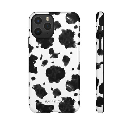 Holy Cow in Black - iPhone Case