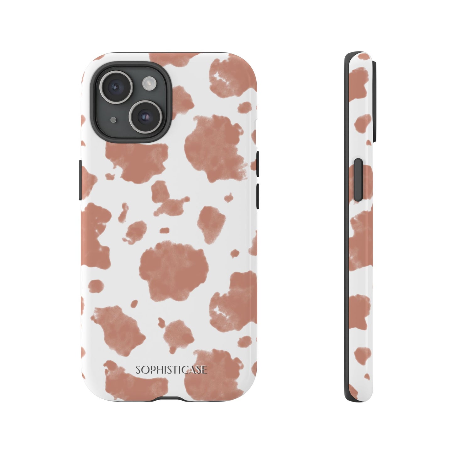 Holy Cow in Light Brown - iPhone Case