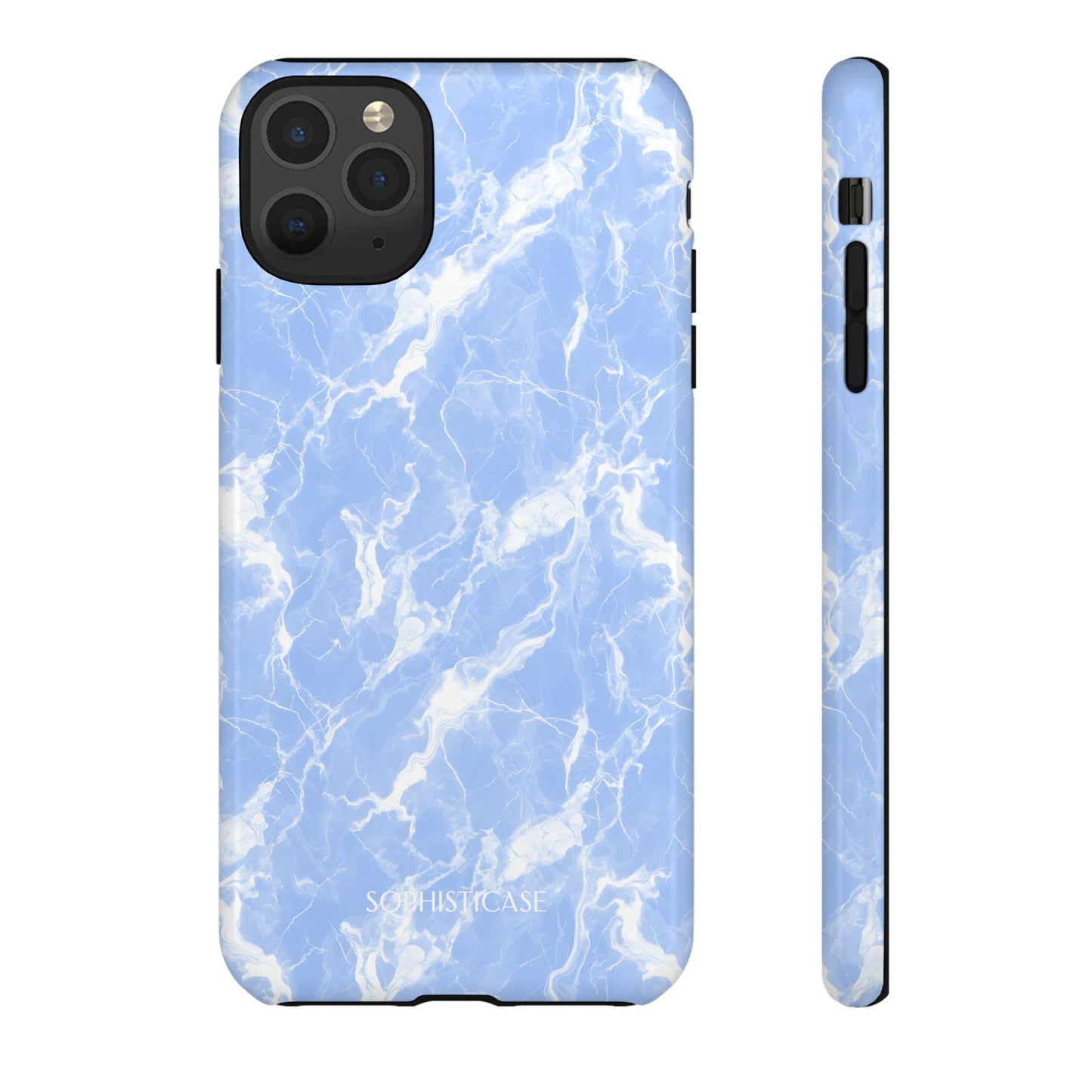 Marble Crush in Blue - iPhone Magsafe Case
