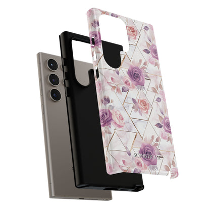 Royal Floral in Rose Royale - Tough Phone Case