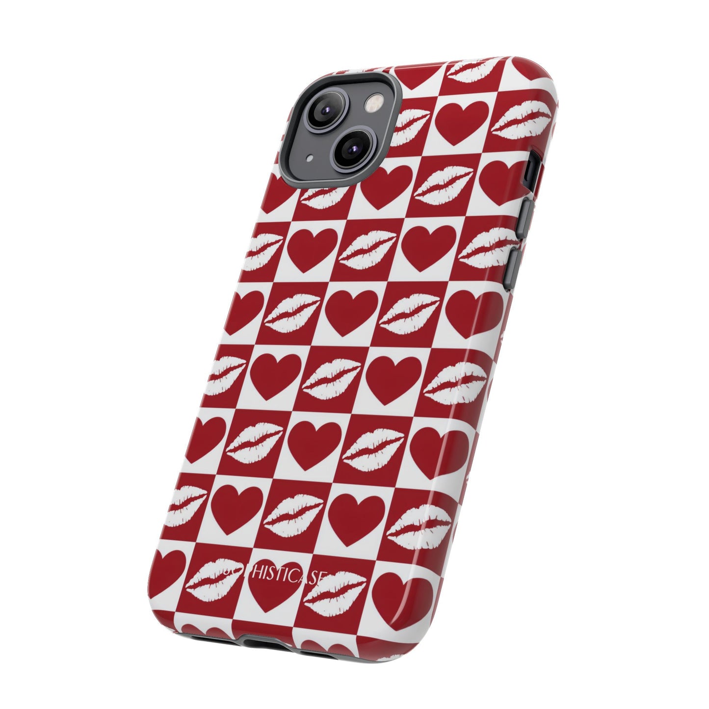 Belle Amie in Red - iPhone Case, Samsung Galaxy Case, Google Pixel Case