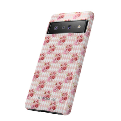 Rose Diamond Romance in Juliette - Tough Phone Case