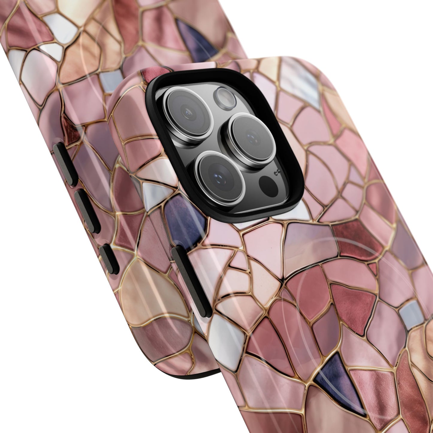 Rose' Runway in Pink Mosaic - Magsafe Case