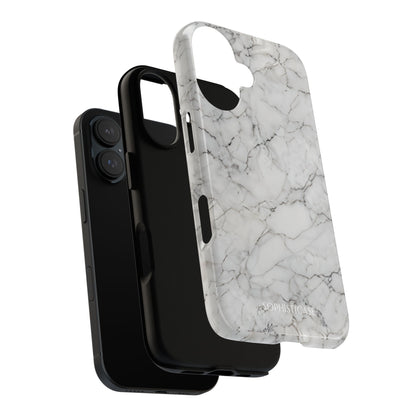 Marble Opulence in White - iPhone Case, Samsung Galaxy Case, Google Pixel Case