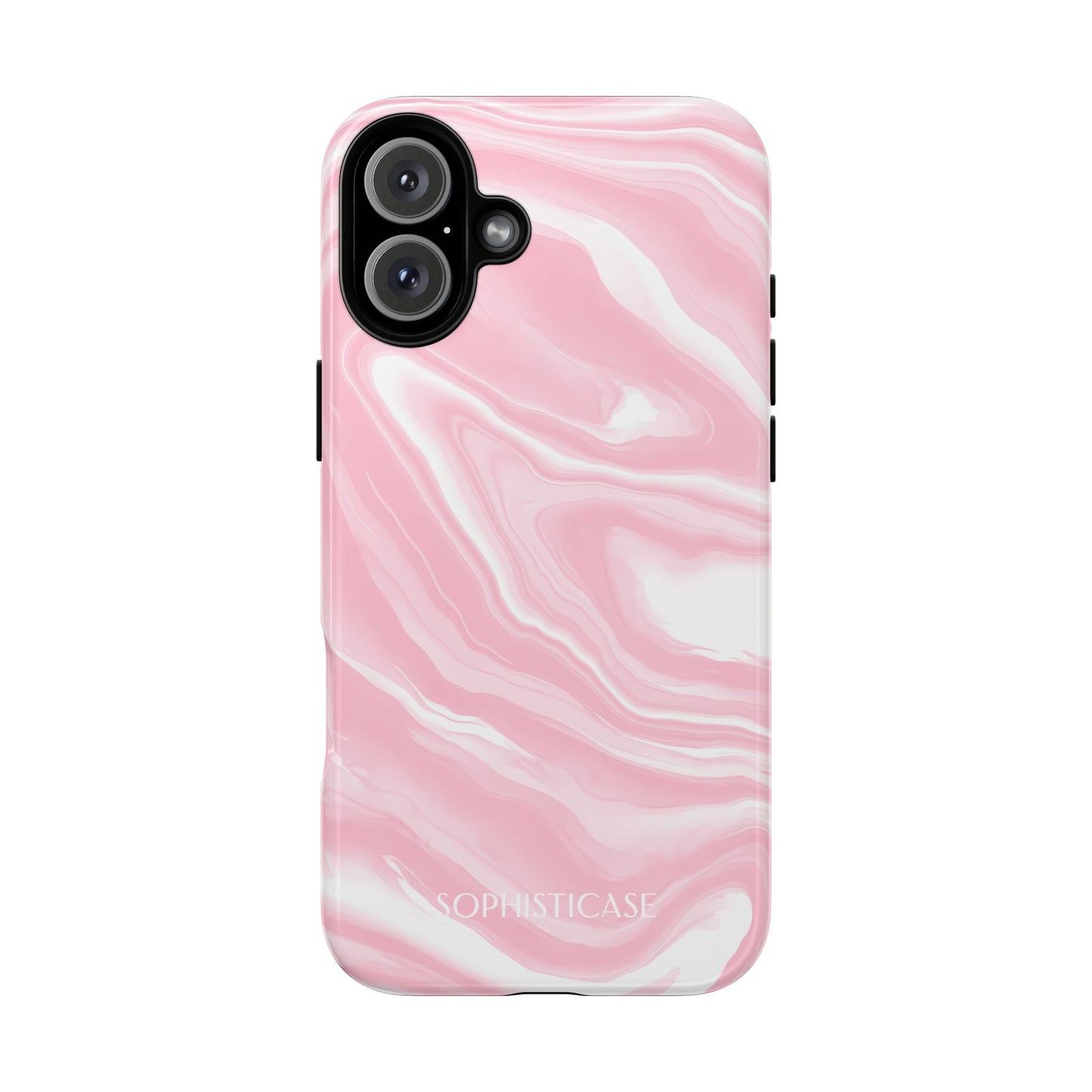 Liquid Dreams in Pink - Drop Proof Phone Case for iPhone