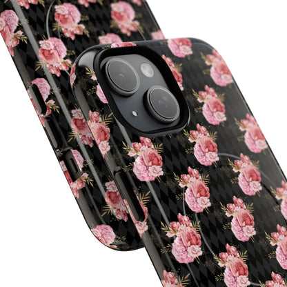 Rose Diamond Romance in Vivienne - Magsafe Phone Case