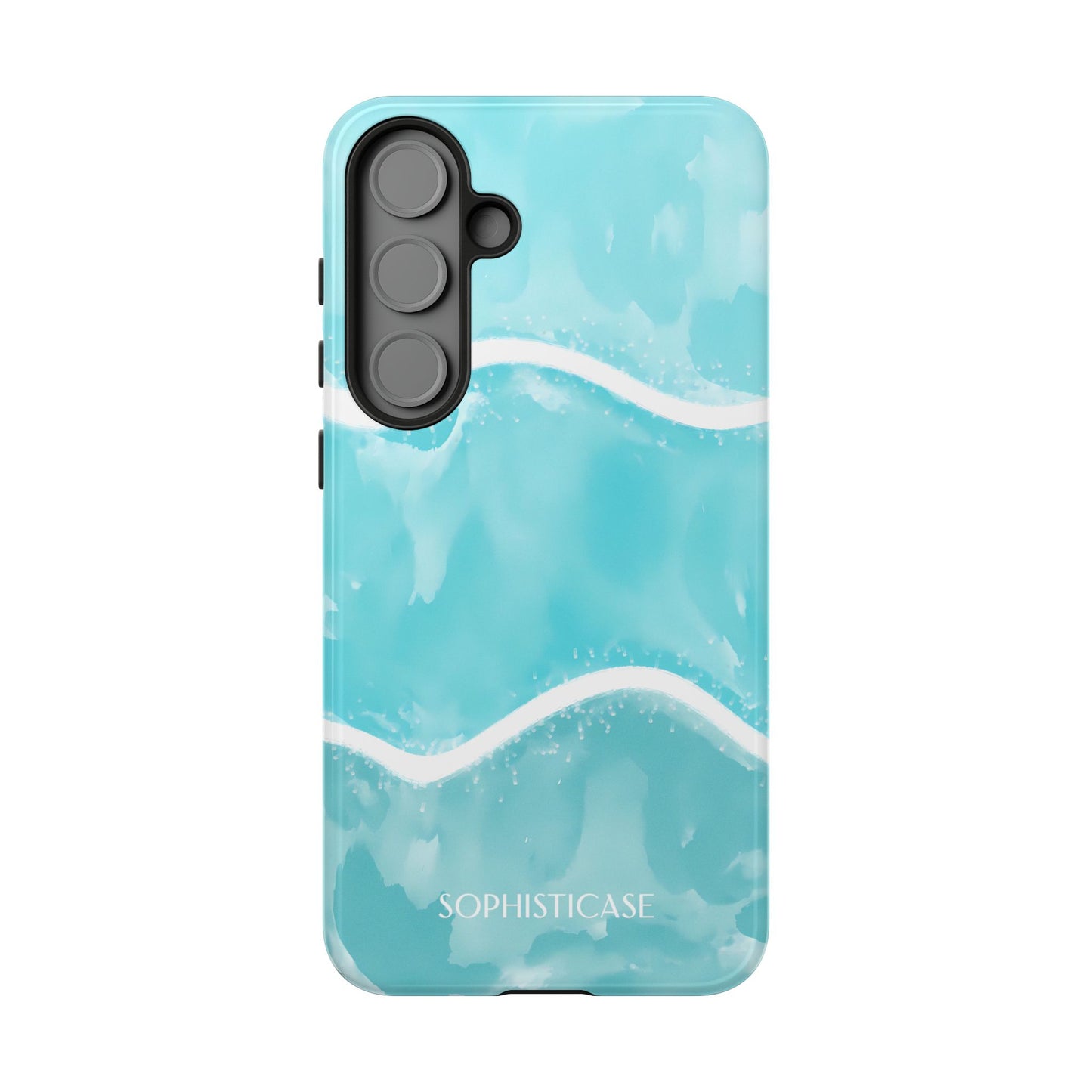 Serenity in Aqua - Drop Proof Phone Case for Samsung Galaxy