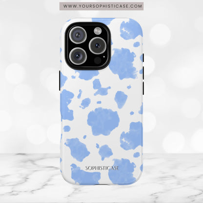 Holy Cow in Blue - Tough Phone Case