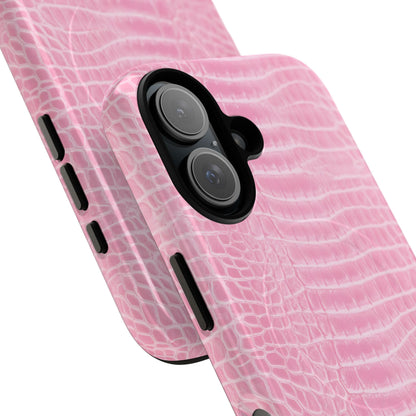 Luxe Leather in Pink - Magsafe Case