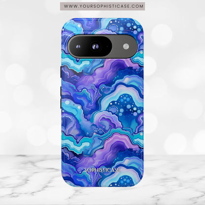 Nightstone in Lapis Wave - iPhone Case, Samsung Galaxy Case, Google Pixel Case